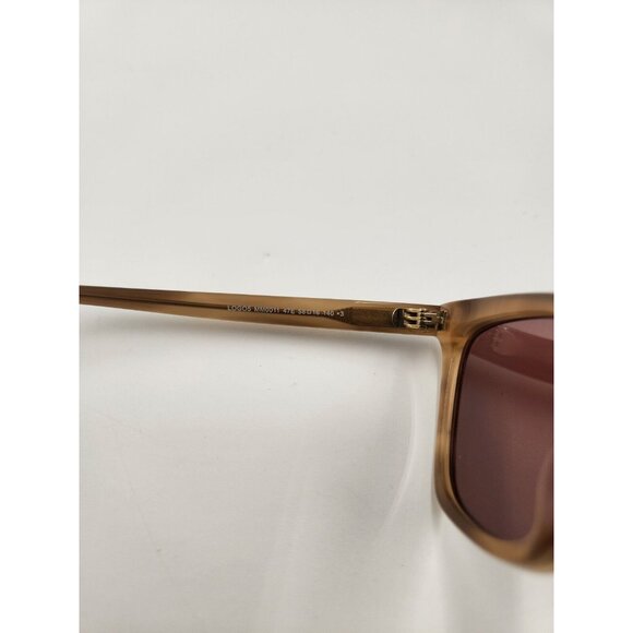 MAX MARA MM0011 47E Beige Brown Cat Eye Plastic Sunglasses Frame 58-16-140 LOGO5 main image 7